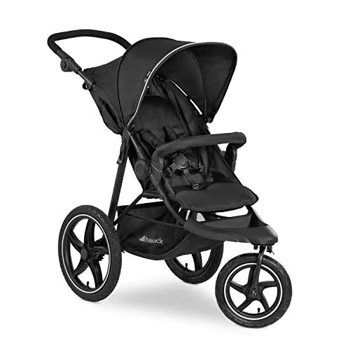 hauck Kinderwagen Runner 2 - Dreirad Buggy mit XL Lufträdern, für Kinder bis 22 kg, UV-Schutz 50+, klappbar und mit Belüftungsfenster
