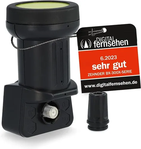 Zehnder Single LNB Sun Protect, BX3001 Universal-Single-LNB (1 Teilnehmer mit Sun Protect UV Schutz und Wetterschutzkappe)