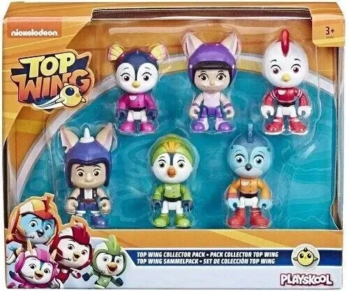 Top Wing Collector Pack enthält 6 Figuren Figuren Spielset für Kinder