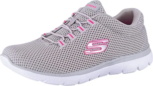 Skechers Damen Summits Sneaker in grau von Skechers