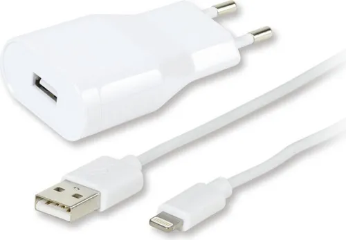 Vivanco Fast 62212 USB Ladeset - Ladegeräte für Apple-Geräte mit Lightning Anschluss, schnelles Laden für optimale Effizienz und Benutzerfreundlichkeit.
