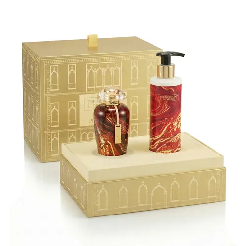 The Merchant of Venice Red Potion EDP 100 ml Geschenkset - Unisex Eau De Parfum Geschenkset mit 100 ml Red Potion und 250 ml Body Lotion. Ideal für besondere Anlässe und zum Verwöhnen.