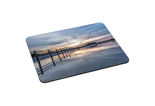 PEDEA Gaming Mauspad 22 cm x 18 cm mit Motiv (Größe L), mit vernähten Rändern und Rutschfester Unterseite