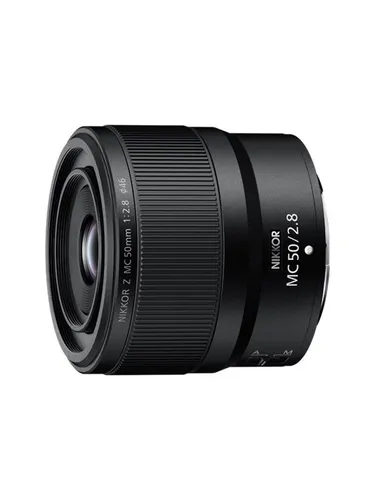 Nikon Z MC 50 mm 1:2.8 Schwarz - Hochwertiges 50-mm-Makroobjektiv mit 1:1 Abbildungsmaßstab und konfigurierbarem Einstellring für kreative Fotografie