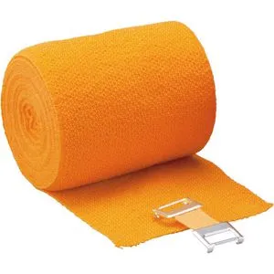 Höga Kompressionsbinden Lastic Color, Kurzzug, 5m x 6cm, orange