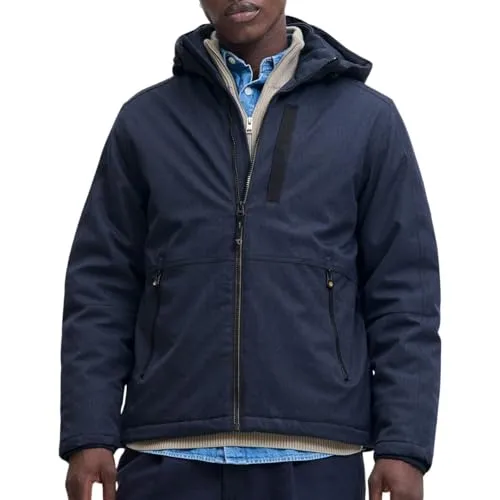 Jack & Jones Essentials Parker Dover Winterjacke Herren - Funktionsjacken mit wasserabweisendem Material und warmer Isolierung, ideal für kalte Wintertage. Verstellbare Kapuze und Ärmelbündchen sorgen für optimalen Schutz und Komfort.