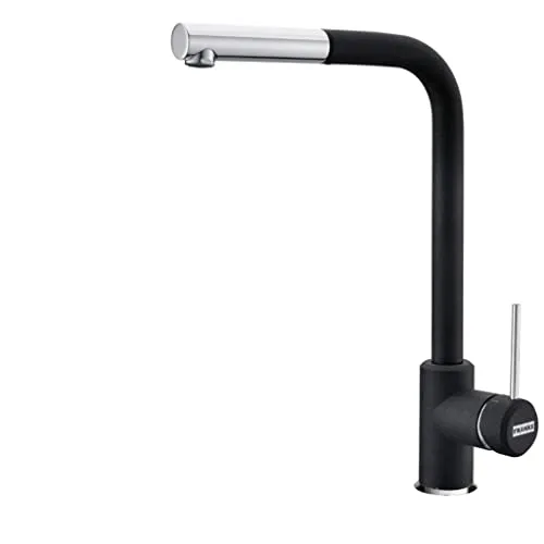 Franke Sirius Side Küchenbatterie 115.0476.827 , Chrom/Onyx in schwarz von Franke