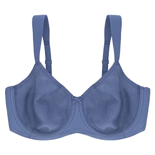 Triumph Essential Minimizer W X BH Damen, Blau (Atlantis), 70C - Minimizer-BHs mit modischem Look, optimalem Halt und stabilen 3D-Formbügeln für großen Komfort.