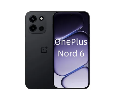 OnePlus Nord 6 Smartphone 256GB in Schwarz