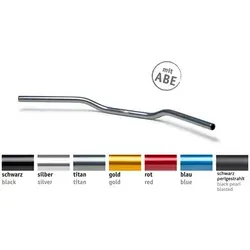 LSL Alu-Lenker Superbike AN1, 7/8 Zoll, gold