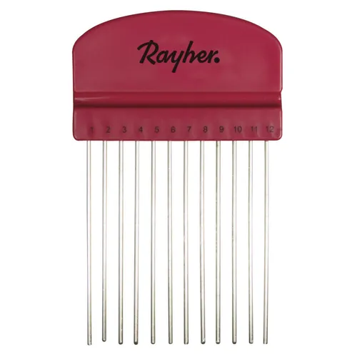 Quilling Kamm, 10,5x6,5cm, mit 12 Zacken