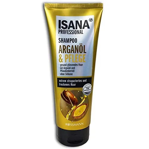ISANA Professional Shampoo & Pflege mit Arganöl, f. strapaziertes trockenes Haar