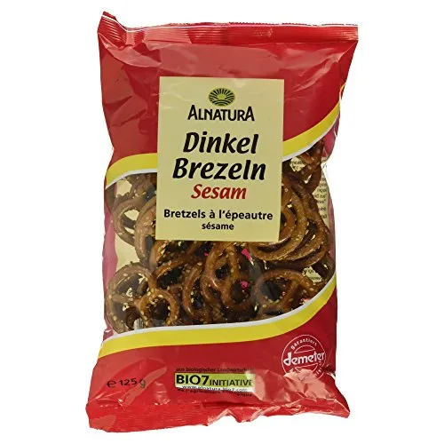 Alnatura Bio Dinkel-Brezel mit Sesam, 125g von Alnatura