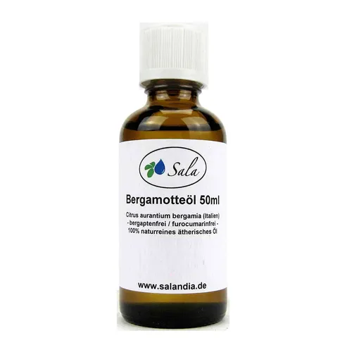Sala Bergamotteöl naturreines Bergamotte Öl furocumarinfrei 50 ml