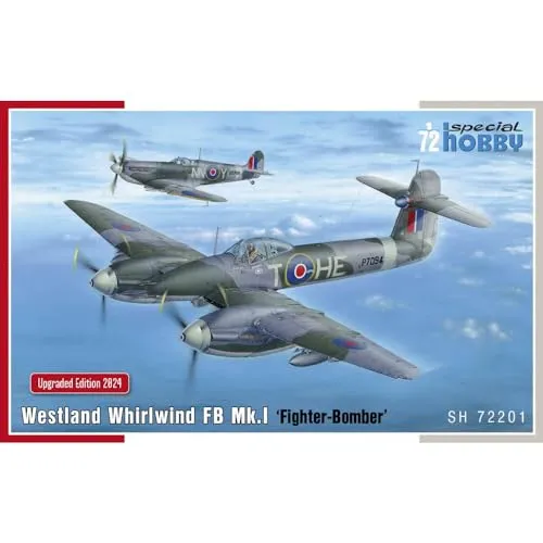 Unbekannt Special Hobby SH72201 - Westland Whirlwind FB Mk.I Fighter Bomber Flugzeug
