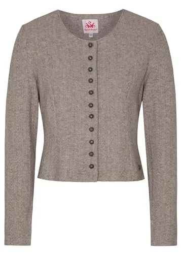 Spieth & Wensky Damen Jacke DIETZING Taupe 40 von Spieth & Wensky