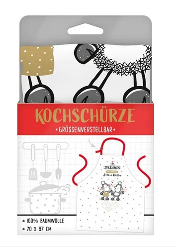 Schürzen Weiß von Sheepworld