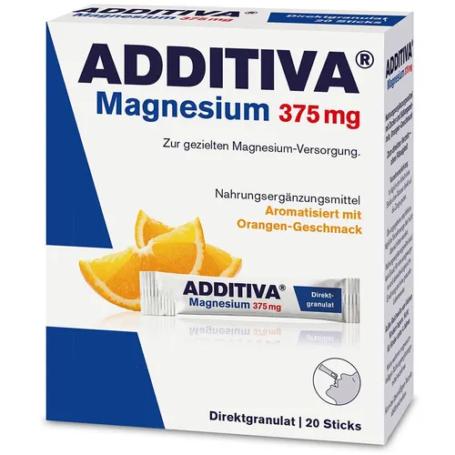 ADDITIVA® Magnesium 375 mg Direktgranulat Orange