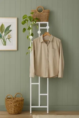 moebel-direkt-online Wandgarderobe Gerlinde (1 St), mit Kleiderstange