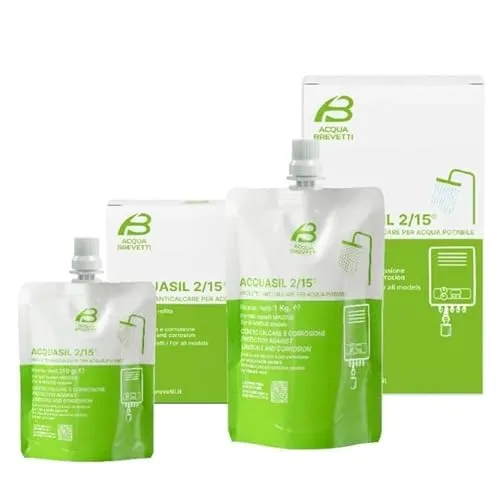 Flüssigkeit acquabrevetti acquasil 2/15 ® in Beutel mit 250 gr Filtertips (4 Beutel für Box) für Dosierpumpen durchzuführen MiniDUE