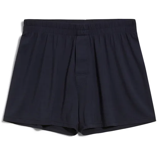 Armedangels Herren Aasker Boxer (Größe L, blau)