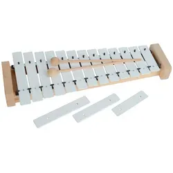 TrellaTon® Alt-Glockenspiel Alt-Metallophon, inkl. 2 Schlägel und 3 Halbtöne