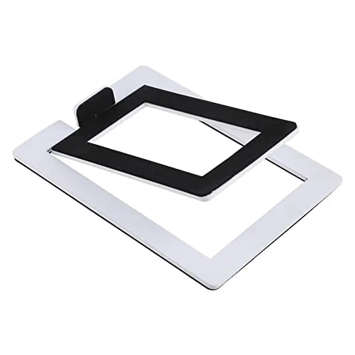 UIRTB Desktop-LautsprecherstäNder, Metall-Audiohalterung, Tischhalterung für Kantos YU4-Aktivlautsprecher und Lautsprecher äHnlicher GrößE,