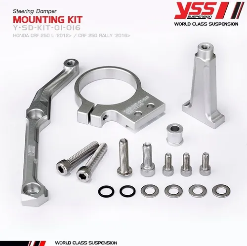 YSS Montagesatz für Lenkungsdämpfer - Hochwertiger Montagesatz für YSS-Lenkungsdämpfer, ideal für eine präzise und zuverlässige Aufhängung von Fahrzeugen. Perfekt für den professionellen Einsatz.
