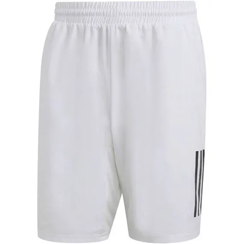 ADIDAS Herren Shorts Club 3-Streifen Tennis (Länge 7 Zoll) in weiß von adidas