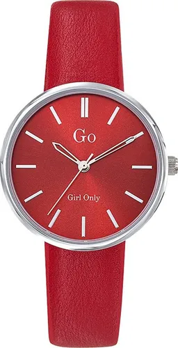 Girl Only Damenuhr rot Lederarmband UGO699315 in rot von Girl Only