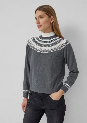 s.Oliver Longpullover mit Norwegermuster von s.Oliver