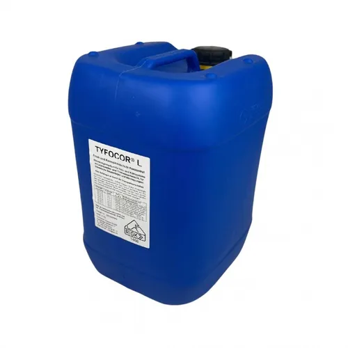 Tyfocor Wärmeträgerflüssigkeit Typ L 20 L - Solarflüssigkeit mit langanhaltendem Frost- und Korrosionsschutz, ideal für thermische Solaranlagen und Wärmepumpen, sorgt für hohen Wirkungsgrad und saubere Wärmeübertragungsflächen.