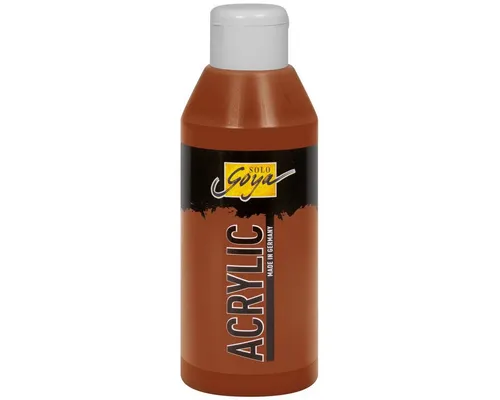 C. KREUL Acrylfarbe KREUL Acrylfarbe SOLO Goya dunkelbraun 250ml Flasche