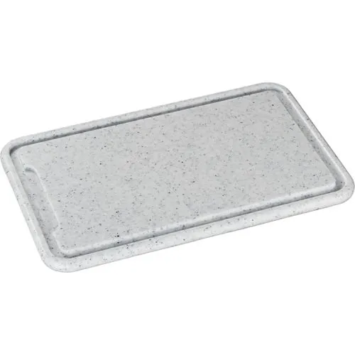 ZASSENHAUS Tranchierbrett - Hochwertiges Schneidbrett mit Saftrille - Tranchierbrett aus langlebigem Kunststoff, schnitt- und rutschfest. Ideal für die professionelle Zerlegung von Braten. Made in Germany, mit praktischer Saftrille für sauberes Arbeiten.