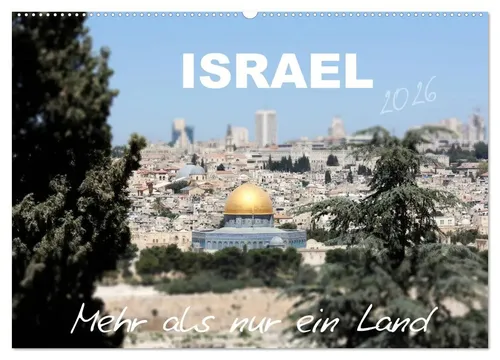 Gt Color | ISRAEL - Wandkalender 2026 mit faszinierenden Bildern - Erleben Sie die Schönheit Israels mit diesem DIN A2 Wandkalender 2026. 14 Seiten voller optischer Reize, perfekt für Reisende und Kunstliebhaber.