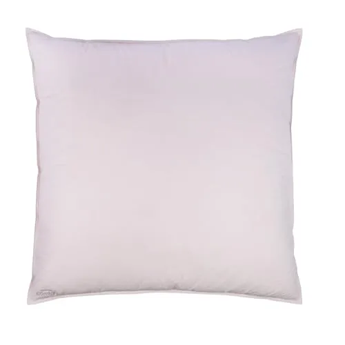 Traumschloss Künsemüller Kopfkissen 80x80cm - Allergikerfreundliches Daunenkissen - Kissen, 3-Kammer-Struktur für optimale Kopf- und Nacken-Unterstützung, waschbar bis 40°C, ideal für Allergiker mit NOMITE-Zertifizierung.