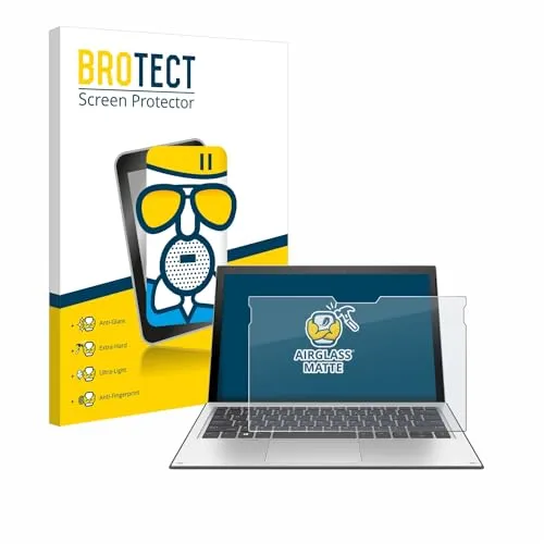 BROTECT Entspiegelungs Schutzglas für HP Elite x2 1013 G3 - Sportbrillen – Extrem kratzfestes 9H Glas mit Anti-Reflex und Anti-Fingerprint für ein klares Display ohne Störungen.