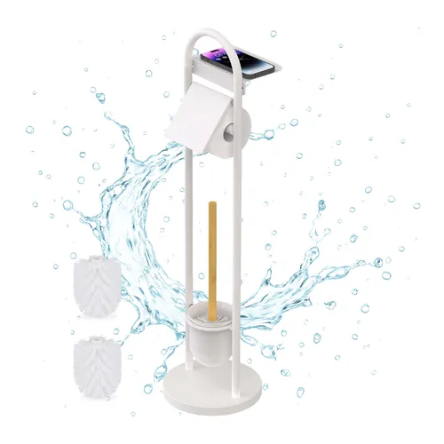 WC Garnitur Klopapierhalter Toilettengarnitur Klobürste Klobürstenhalter Ablage