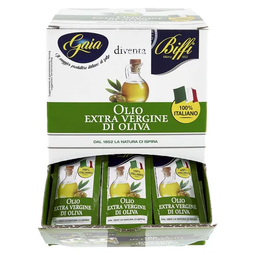 OLIO EXTRAVERGINE DI OLIVA, 102x10ml, Monodose Olivenöl Beutel+Polpa