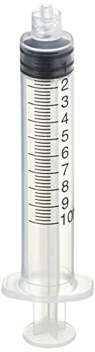 Servoprax I3 0503 Mediware Einmalspritzen, Mit Luer Lock, 10 mL Volumen (100 er-Pack)