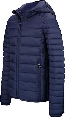 Kariban Herren Steppjacke - Ultraleichte Winterjacke in Navy Blau, Größe 3XL - Funktionsjacken: Komprimierbare Herren Steppjacke aus 100% Polyamid, warm und federleicht, ideal für Outdoor-Aktivitäten mit 2 praktischen Reißverschlusstaschen.