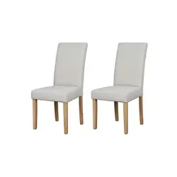 by Living Stuhl 2er-Set   , braun , Maße (cm): B: 47 H: 99,5