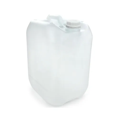 Kanister, Wasserkanister 5 Liter DIN 45, PE-HD, UN-Zulassung, transparent