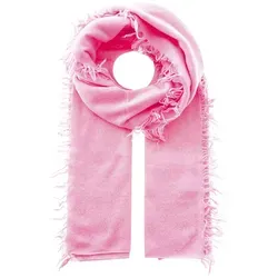 Zwillingsherz Kaschmir-Schal in Rosa
