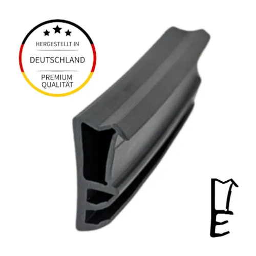 Einfach Dichtungen Profildichtungsband 5m für Fenster - Dichtungen für Holzfenster - Flügelfalzdichtung, idealer Zugluftstopper aus elastischem TPS. Erhältlich in Weiß, Schwarz, Braun oder Beige.