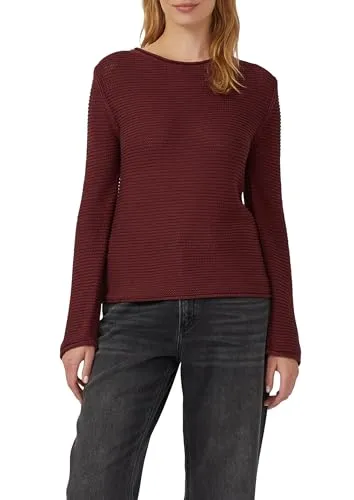s.Oliver Slim Fit Pullover - Weicher Slim Fit Pullover aus Baumwollmix, ideal für jeden Anlass. Das elastische Material sorgt für hohen Tragekomfort und das ansprechende Strickmuster macht ihn zum modischen Highlight.