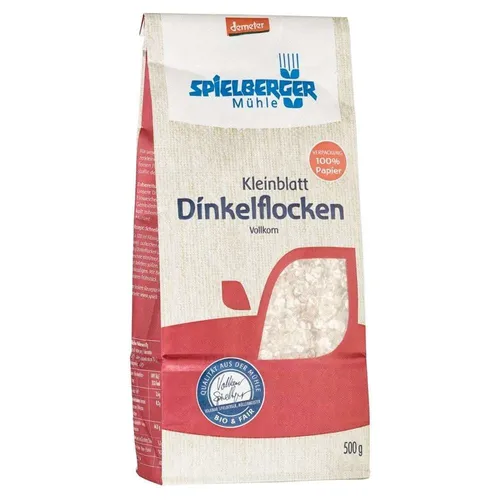 Spielberger Mühle Dinkelflocken Kleinblatt 500g Bio von Spielberger