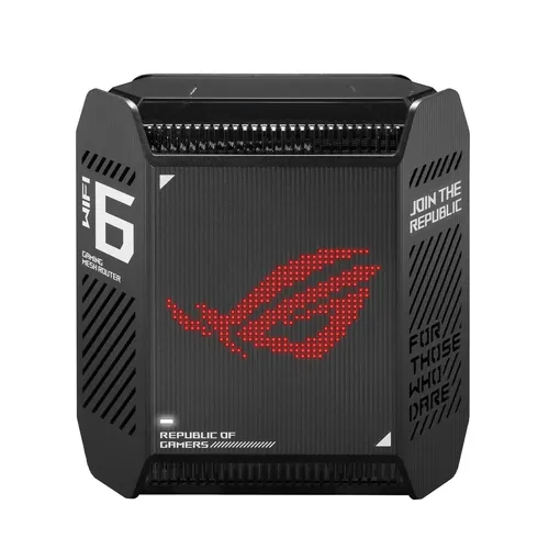 ASUS ROG Rapture GT6 AX10000 - Tri-Band Gaming Mesh WiFi System mit WiFi 6, ultraschnelle 10.000 Mbit/s und umfassender Netzwerksicherheit