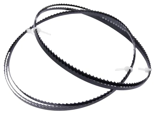 SMI 2er SET Holz-Bandsägeblatt 1575 x 10 x 0,65 mm 6 ZpZ Holzsägeband Sägeband z.B. Bernardo HBS 230