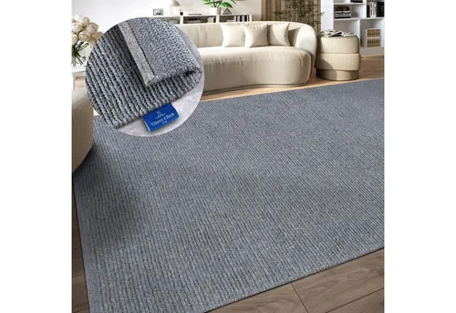 Villeroy & Boch Wollteppich Francois, handgewebt - Teppich aus 100% Wolle, robust und strapazierfähig, ideal für Wohnzimmer und Schlafzimmer. Maße: 80 cm x 150 cm, Höhe: 7 mm, schmutzabweisend und fußbodenheizungsgeeignet.